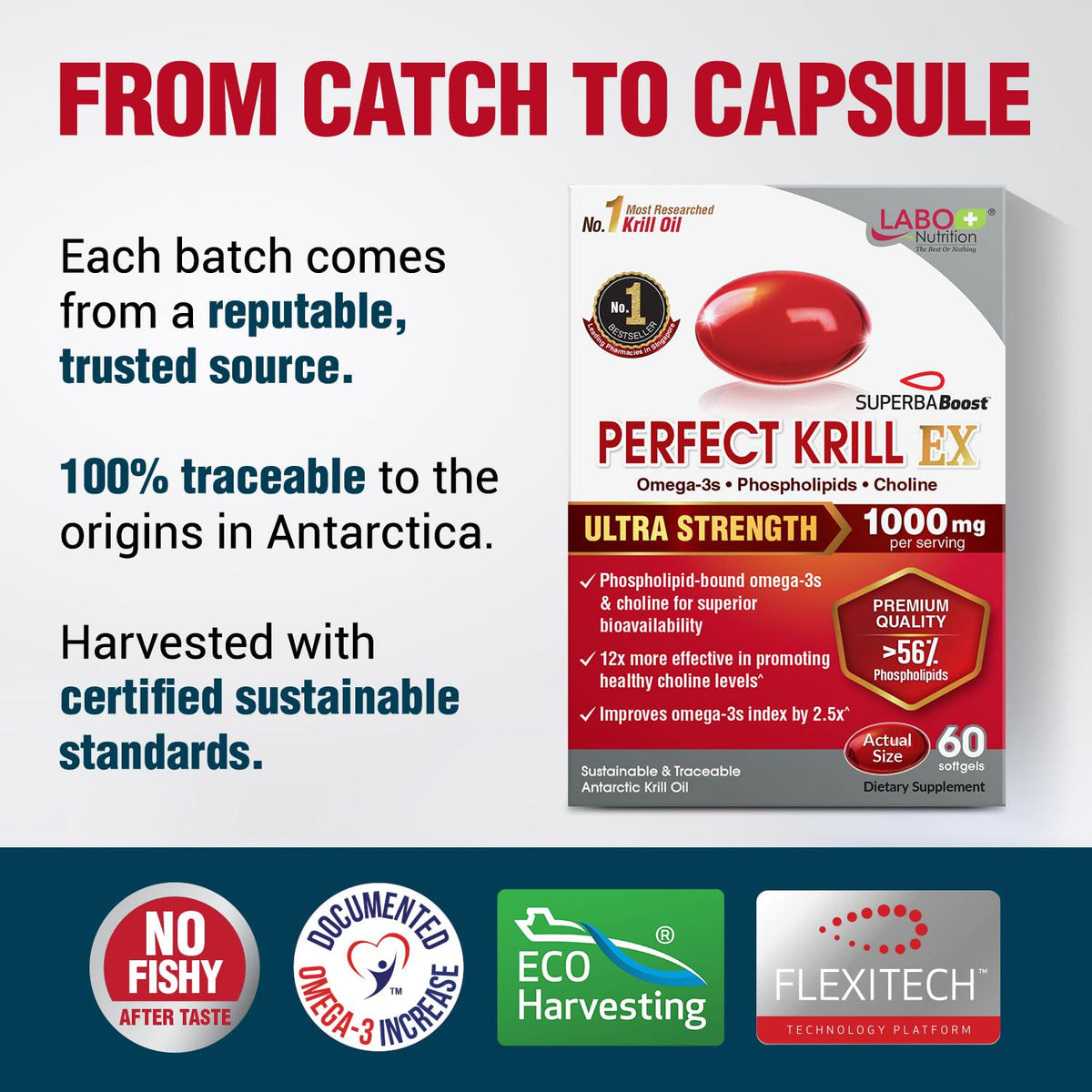 Omega-3 Krill Oil 60 Ct x 2 Pack C77150