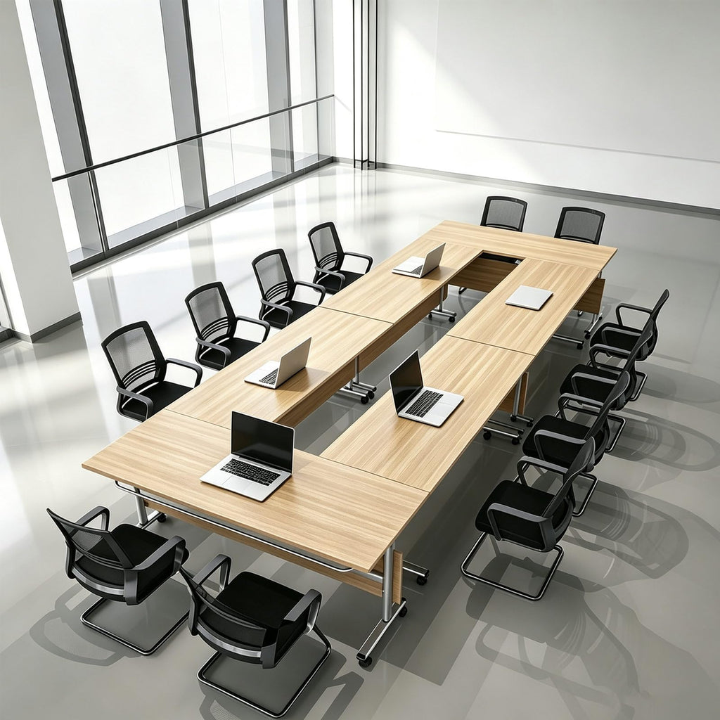 Folding Conference Table with Lock Casters U888