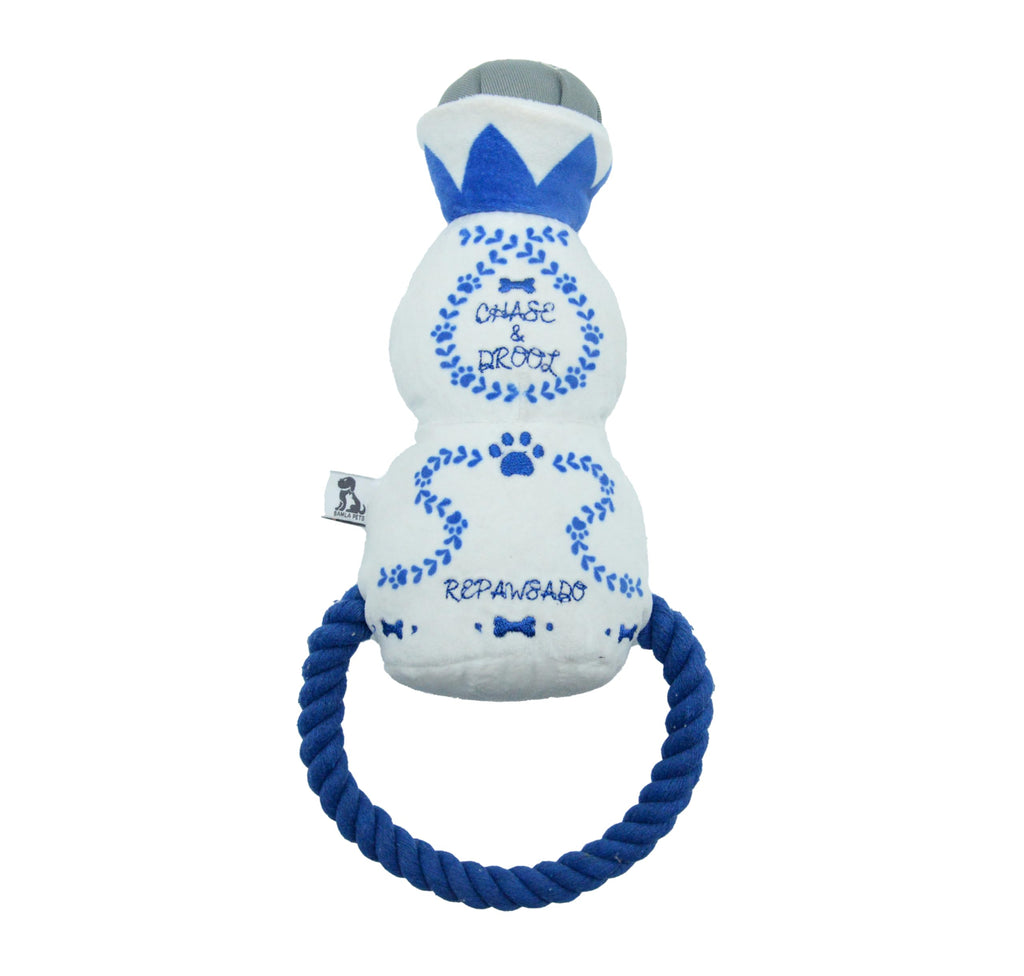 Plush Squeaky Crinkle Dog Toy M1512