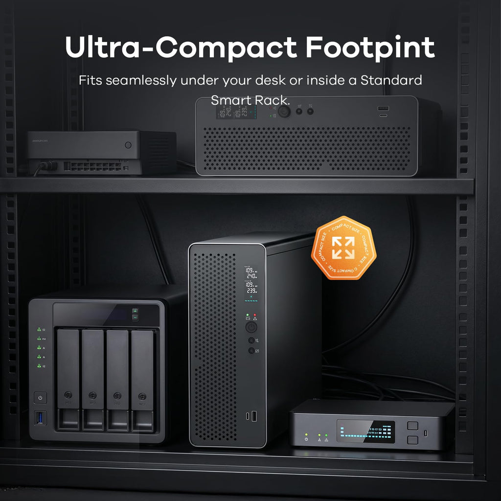 1500VA/1000W LiFePO4 UPS Battery Backup E299147