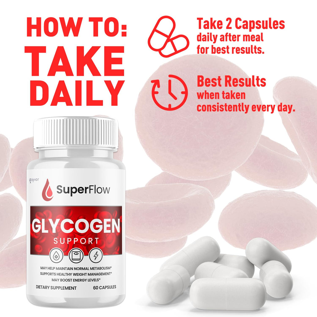 Glycogen Support Supplement 60 Capsules V810
