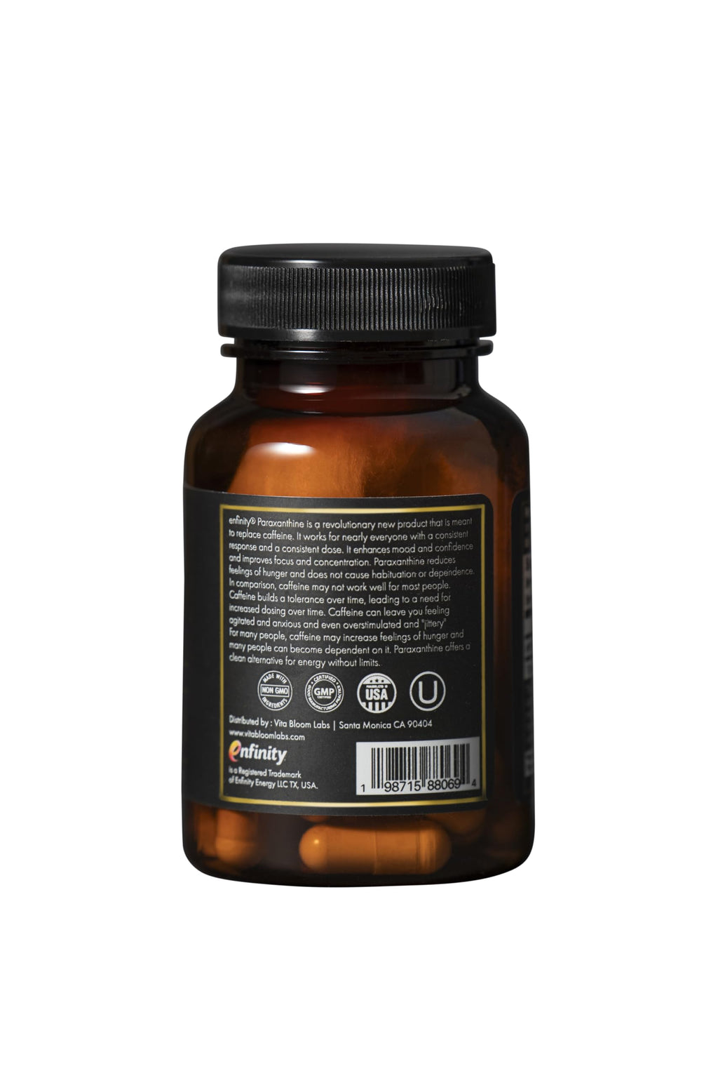 200 mg Paraxanthine Capsules X830350