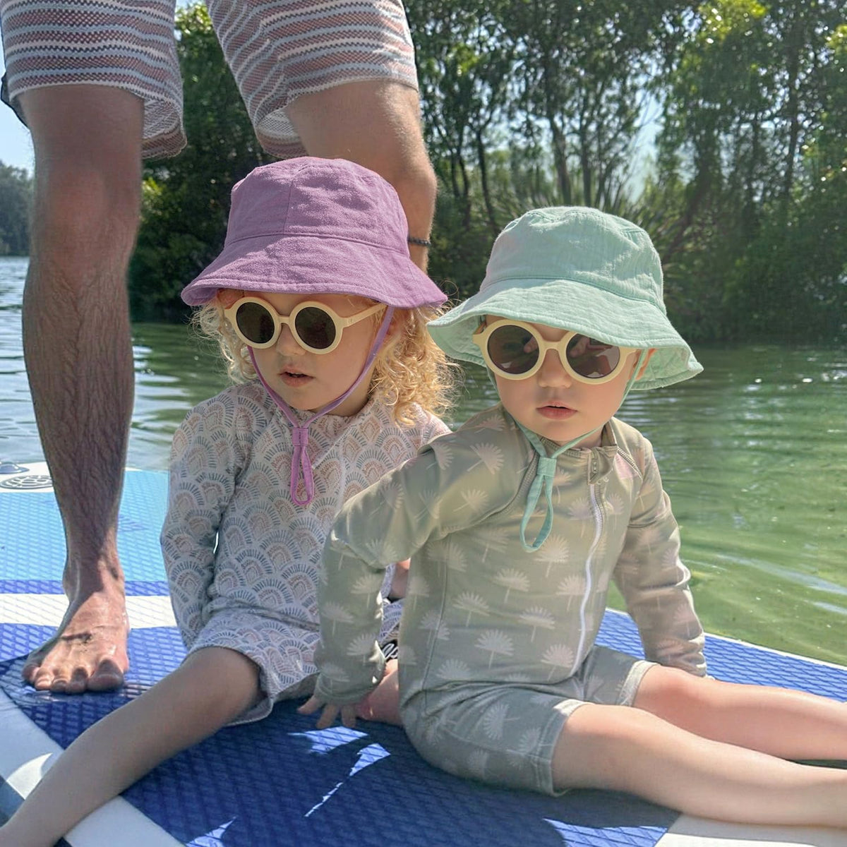 Muslin Baby Sun Hat Bucket Hats W744
