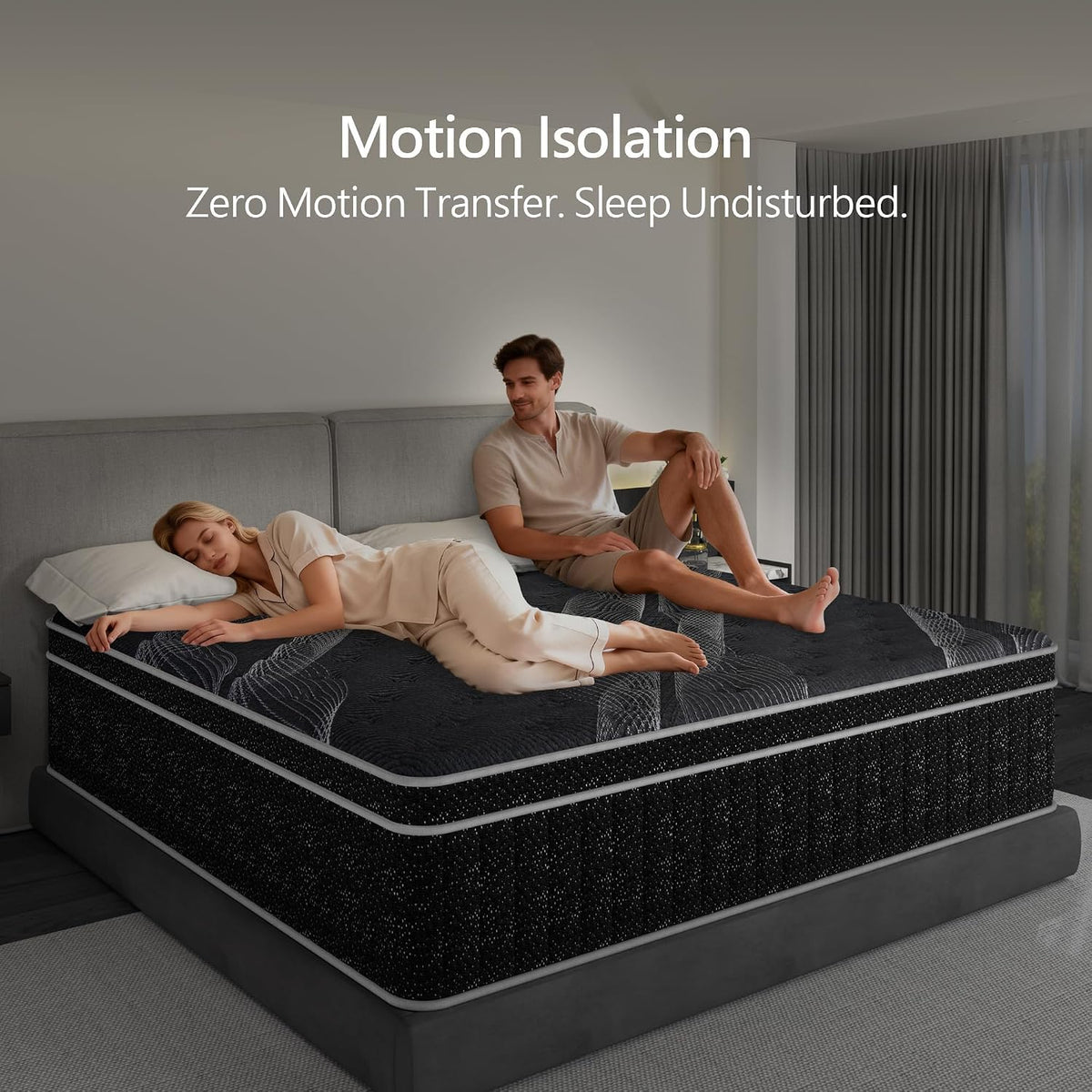 Full Size 12 inch Hybrid Memory Foam Mattress X8170