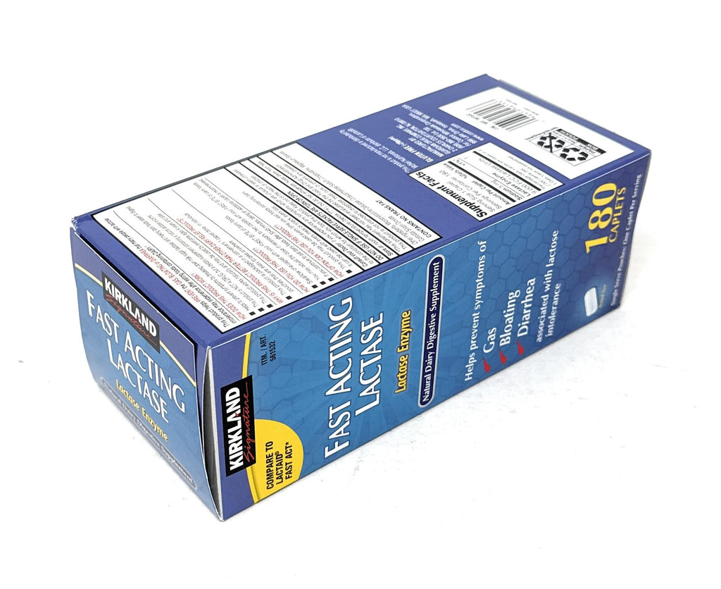 Fast Acting Lactase 180 Caplets O204