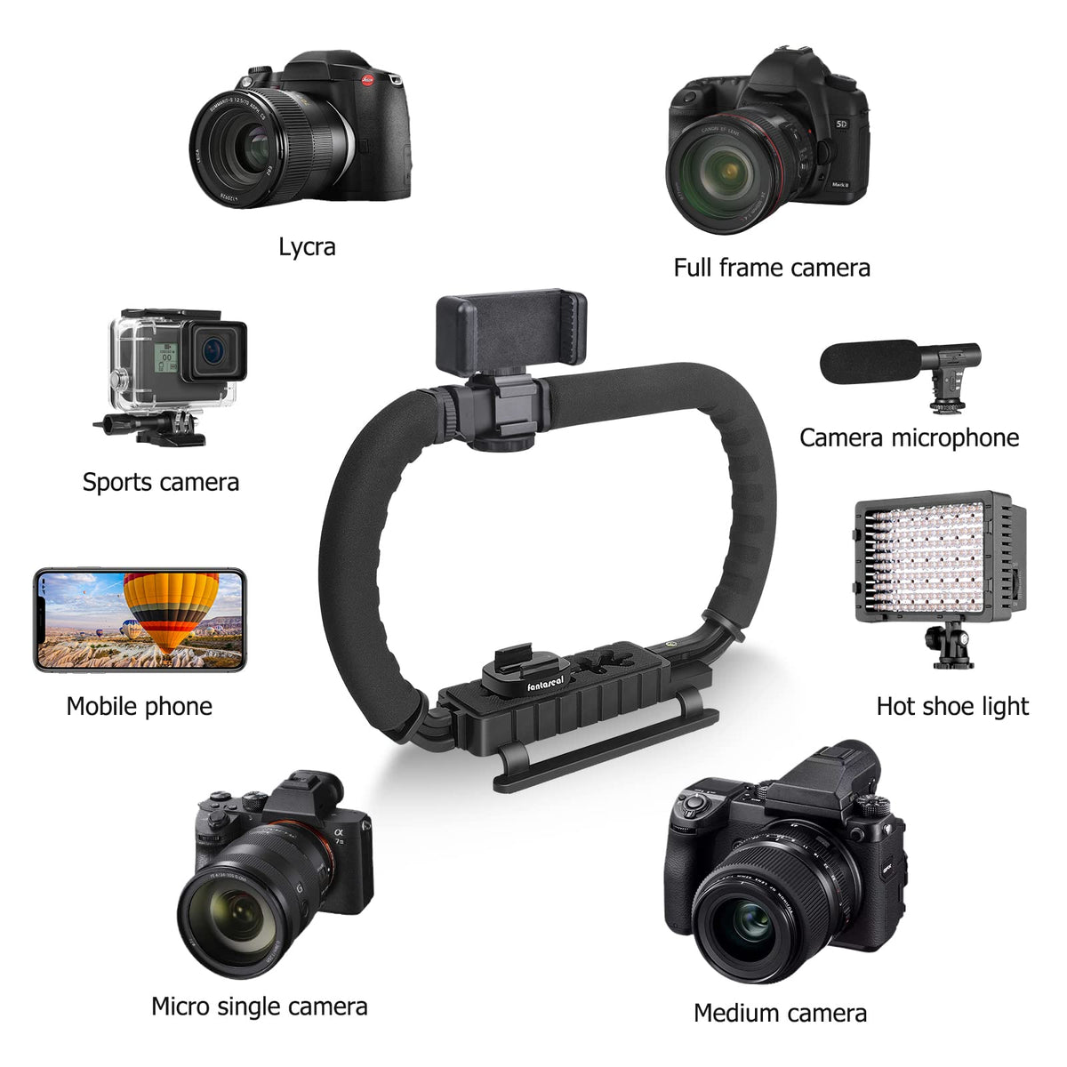Camera Stabilizer Cage Mount C7626