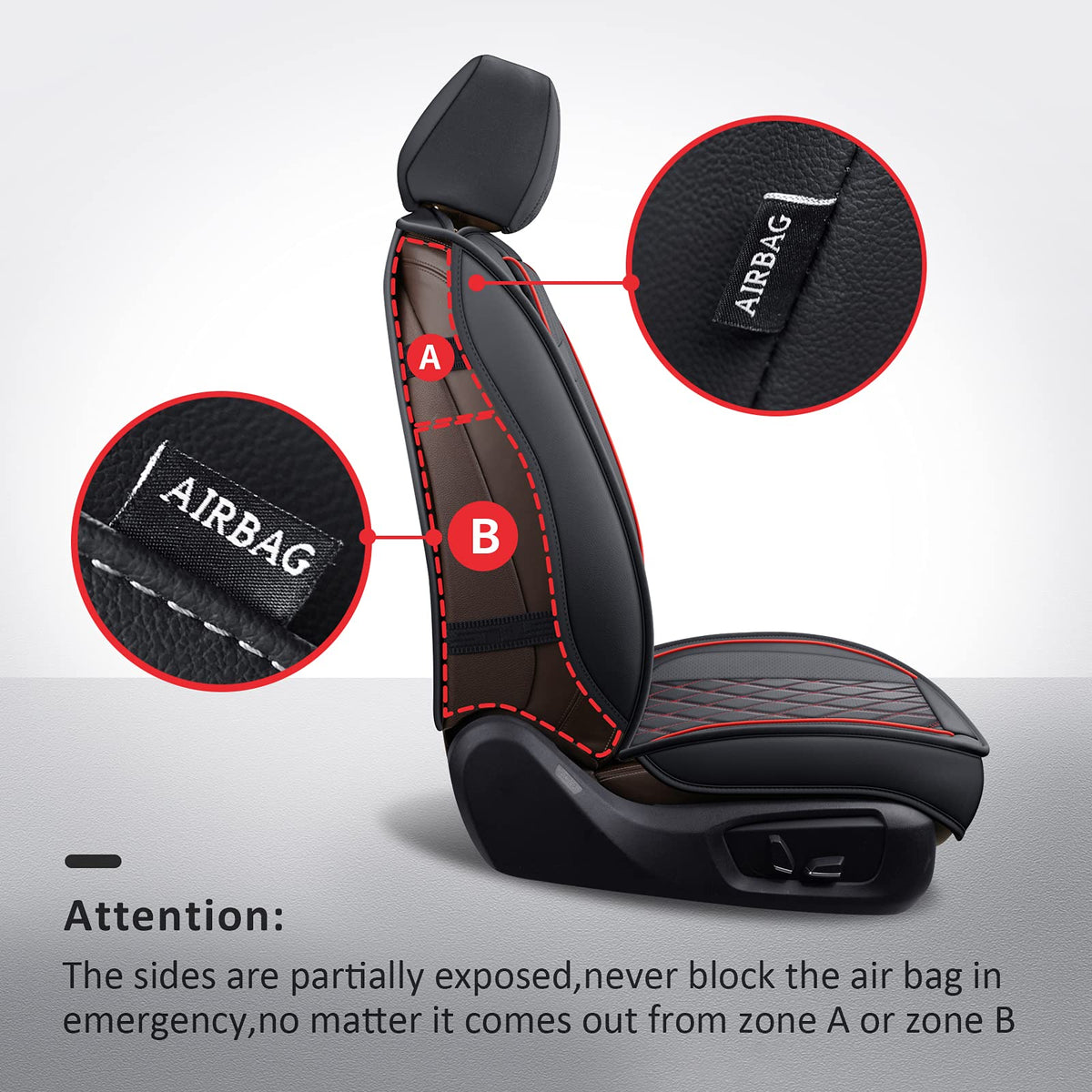 Waterproof Car Seat Covers Full Set E264244
