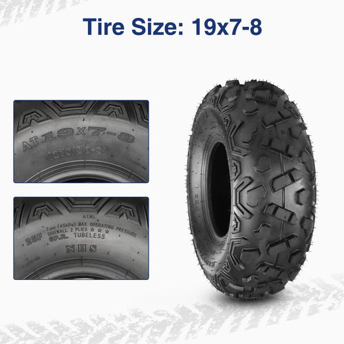 19x7-8 ATV Tires Set of 2 O7465
