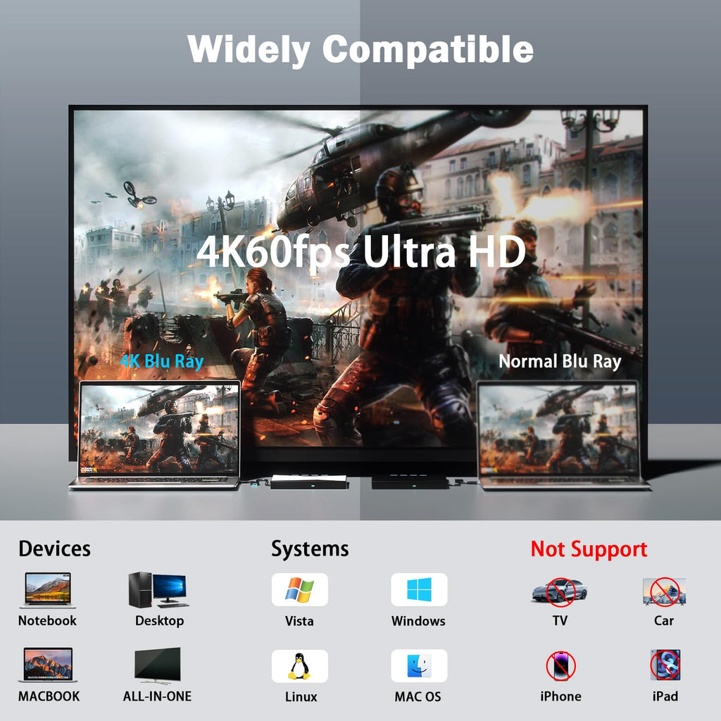 4K External Blu Ray Drive G443658