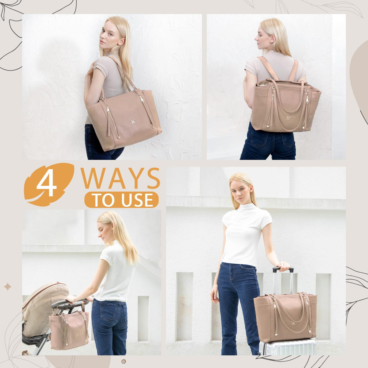 Diaper Bag Tote Z398