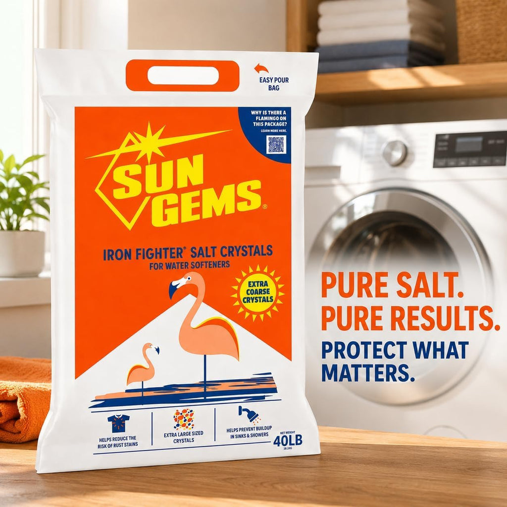 Water Softener Salt Crystals 40 lb 2 Pack T254