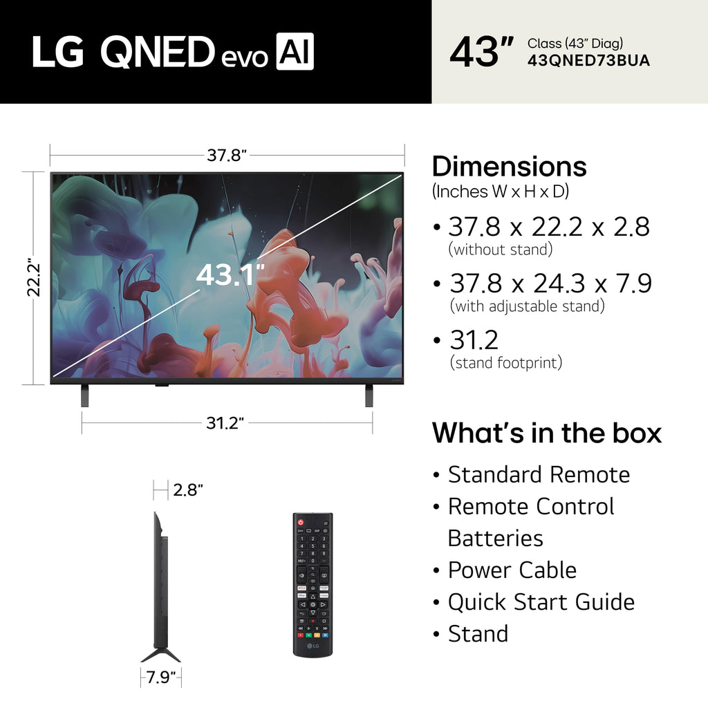 43-Inch 4K Mini LED Smart TV Y4323