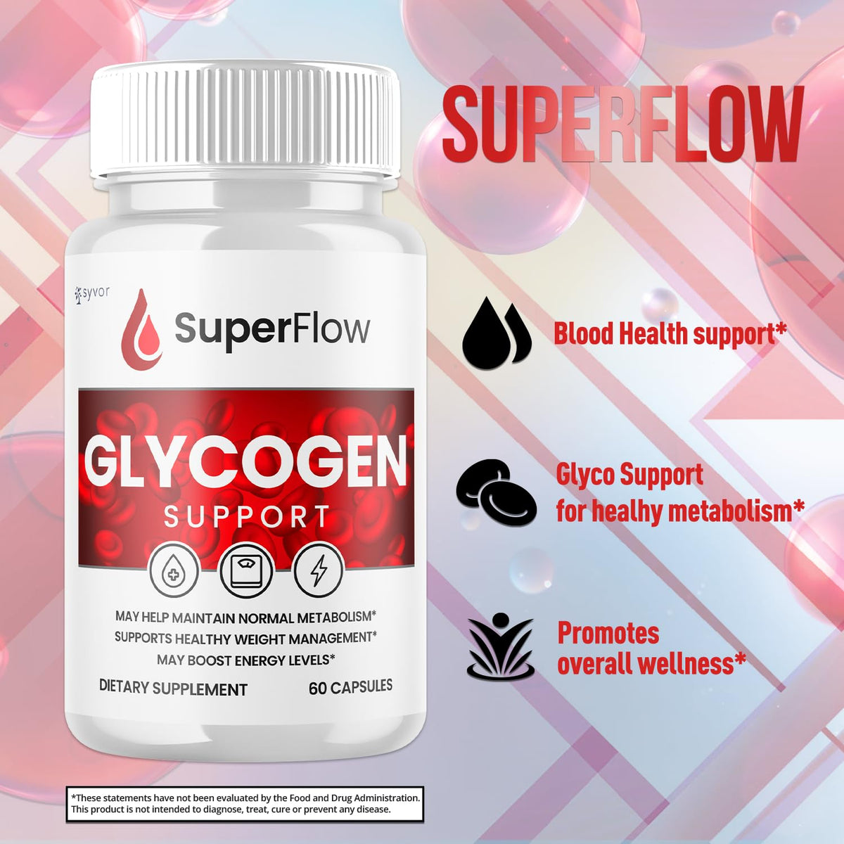 Glycogen Support Supplement 60 Capsules V810
