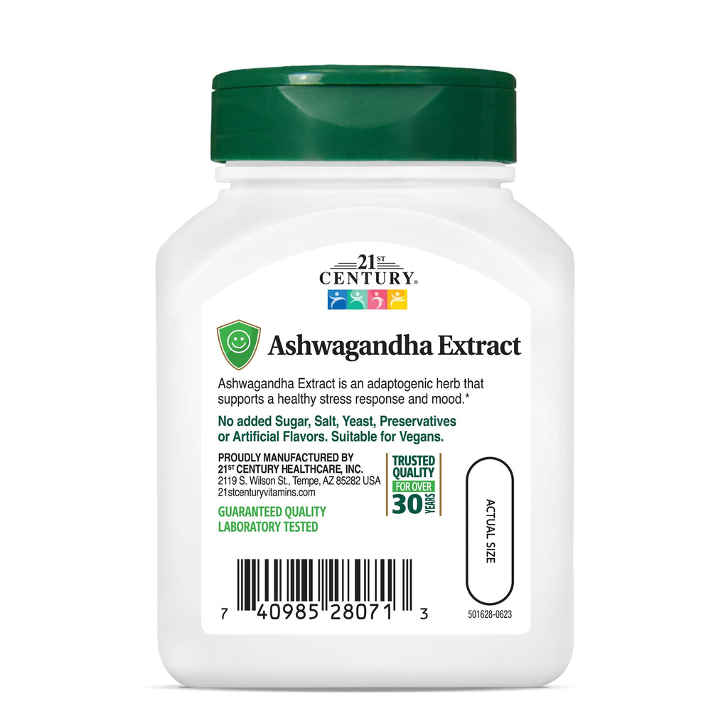 Ashwagandha Extract 500mg Capsules 60 Count D341