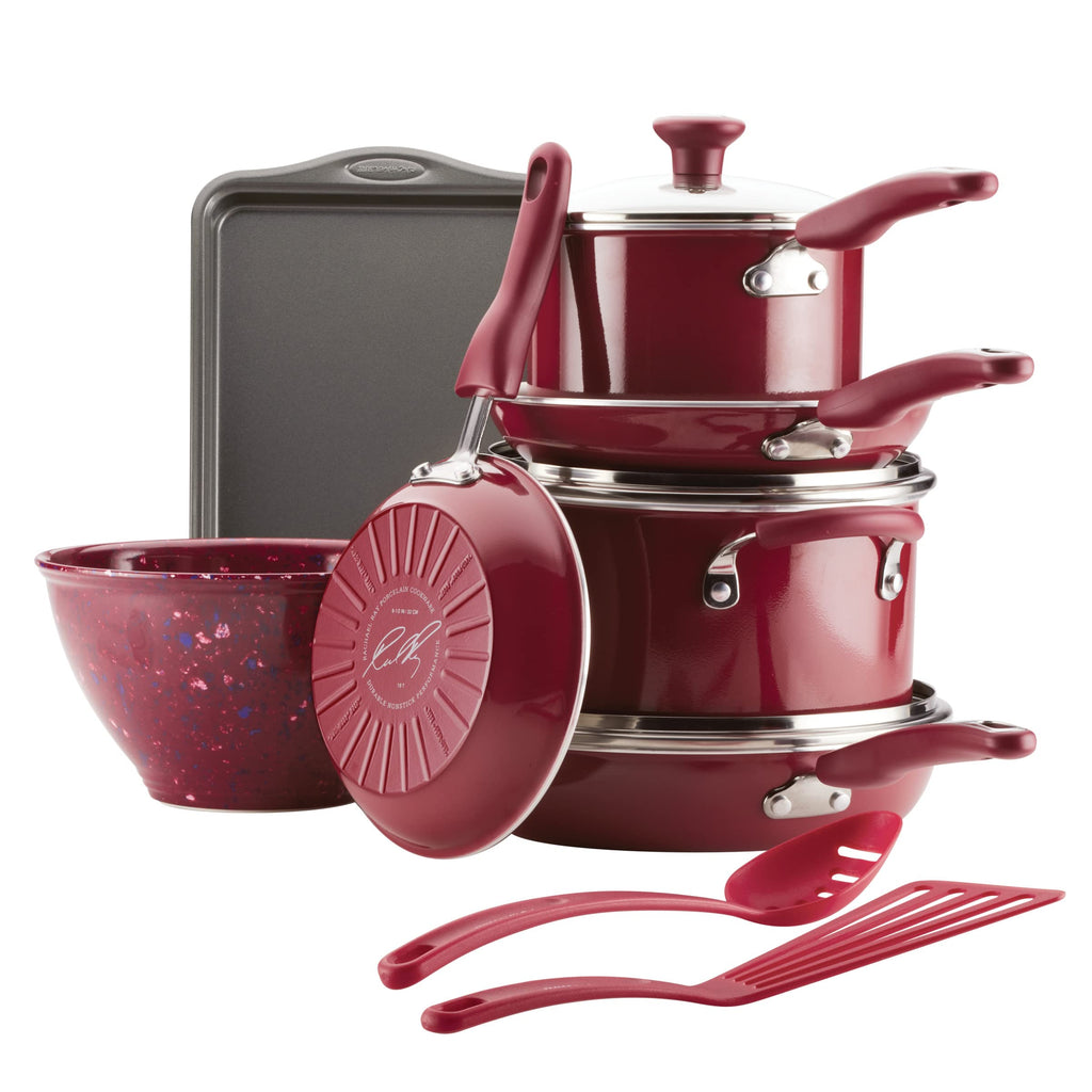 12 Piece Nonstick Cookware Pots and Pans Set E375