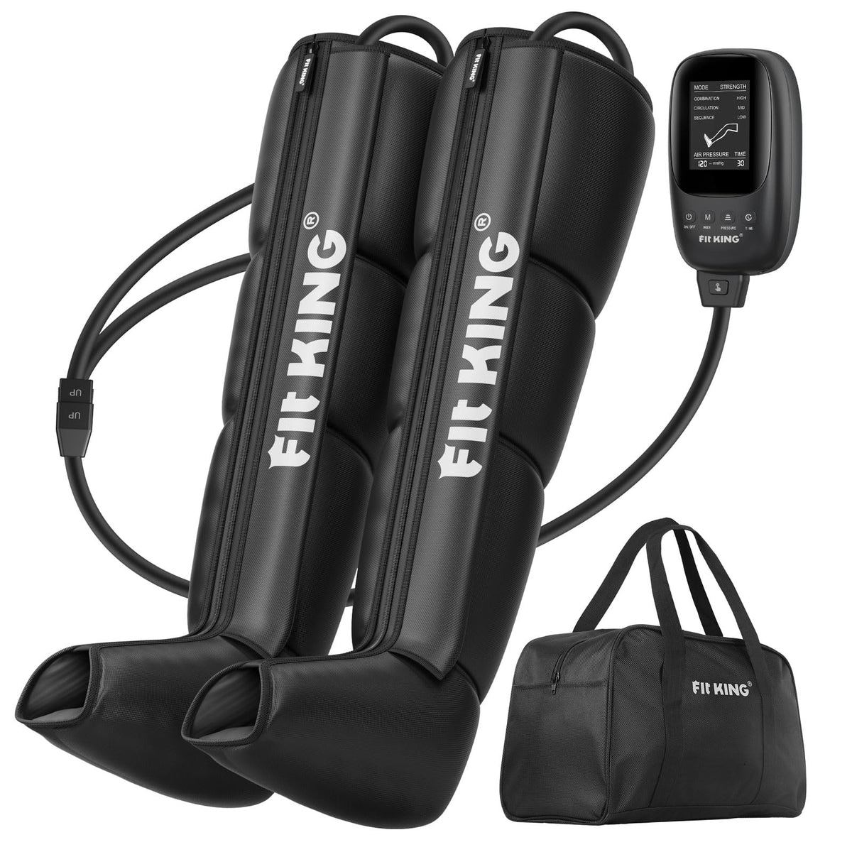 Air Compression Recovery System Full Leg Massager Boots O220517