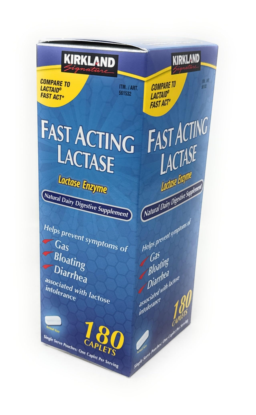 Fast Acting Lactase 180 Caplets O204