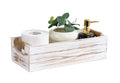 Rustic Wooden Toilet Paper Holder M979