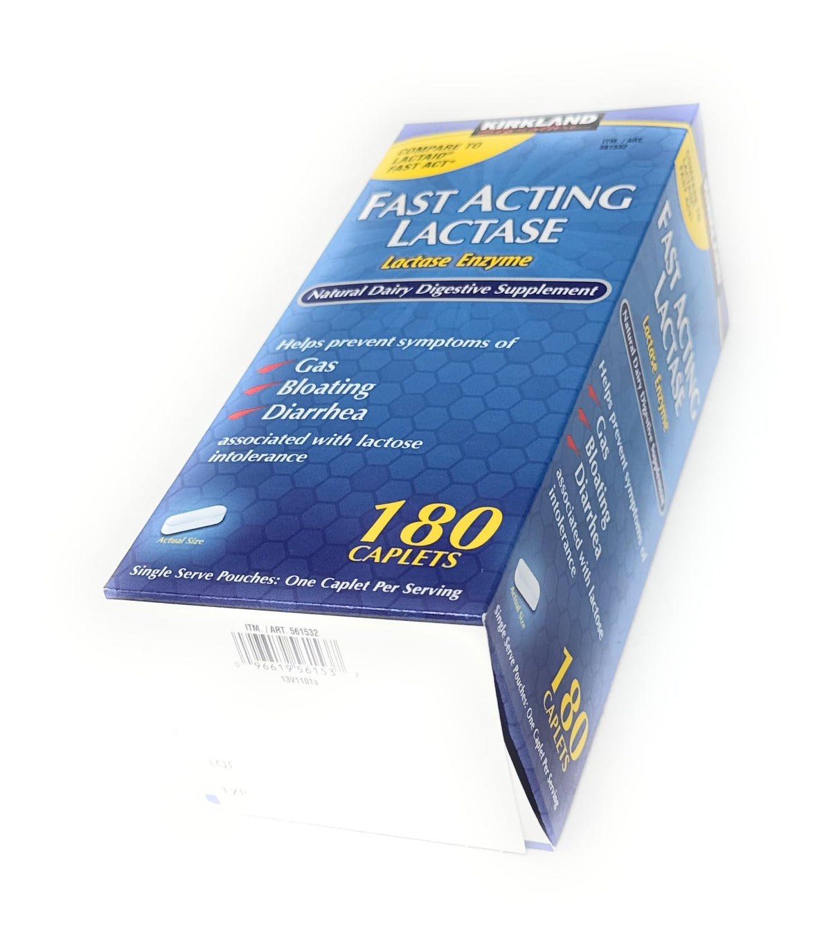Fast Acting Lactase 180 Caplets O204