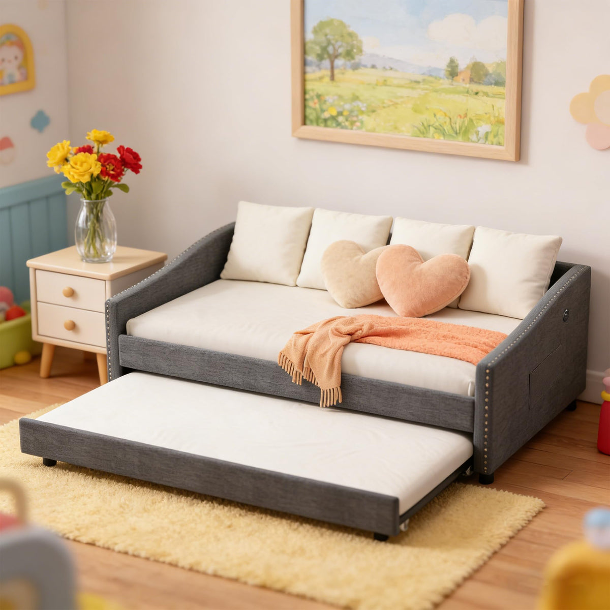 Full Size Daybed with Trundle F94605