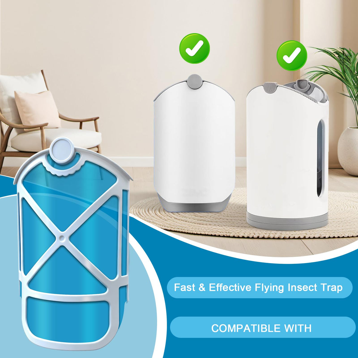 16 Pack Refill Cartridges for Flying Insect Trap J513340