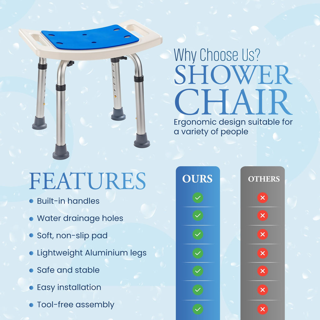 Shower Chair and Bathtub Bench Z28358