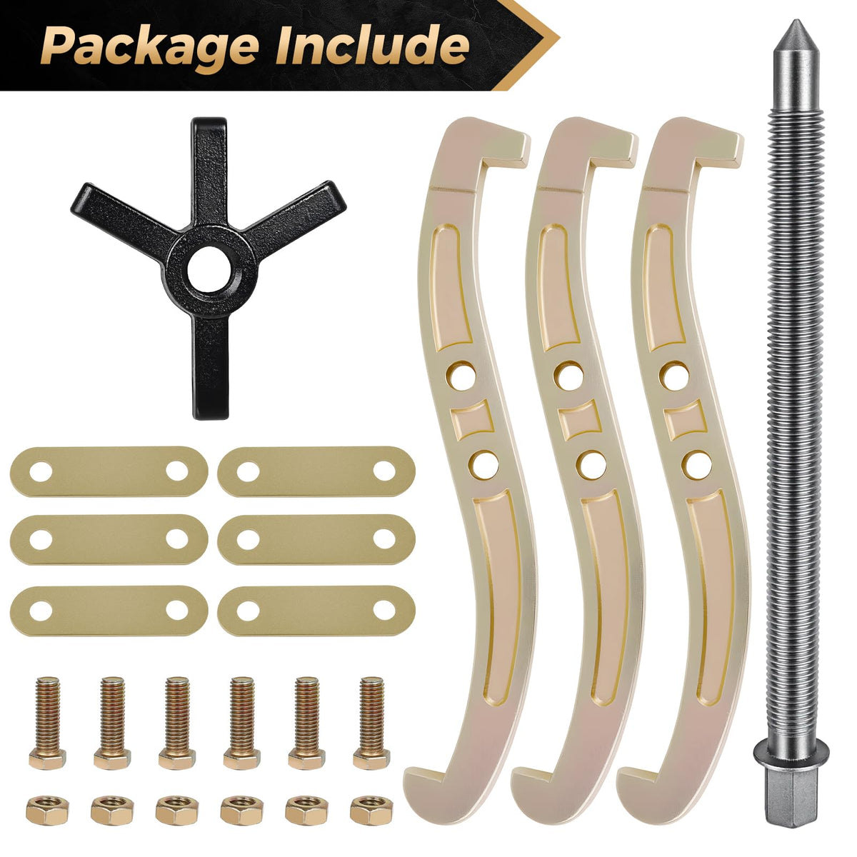 10 Inch 3 Jaw Puller with Reversible Jaws Z24247