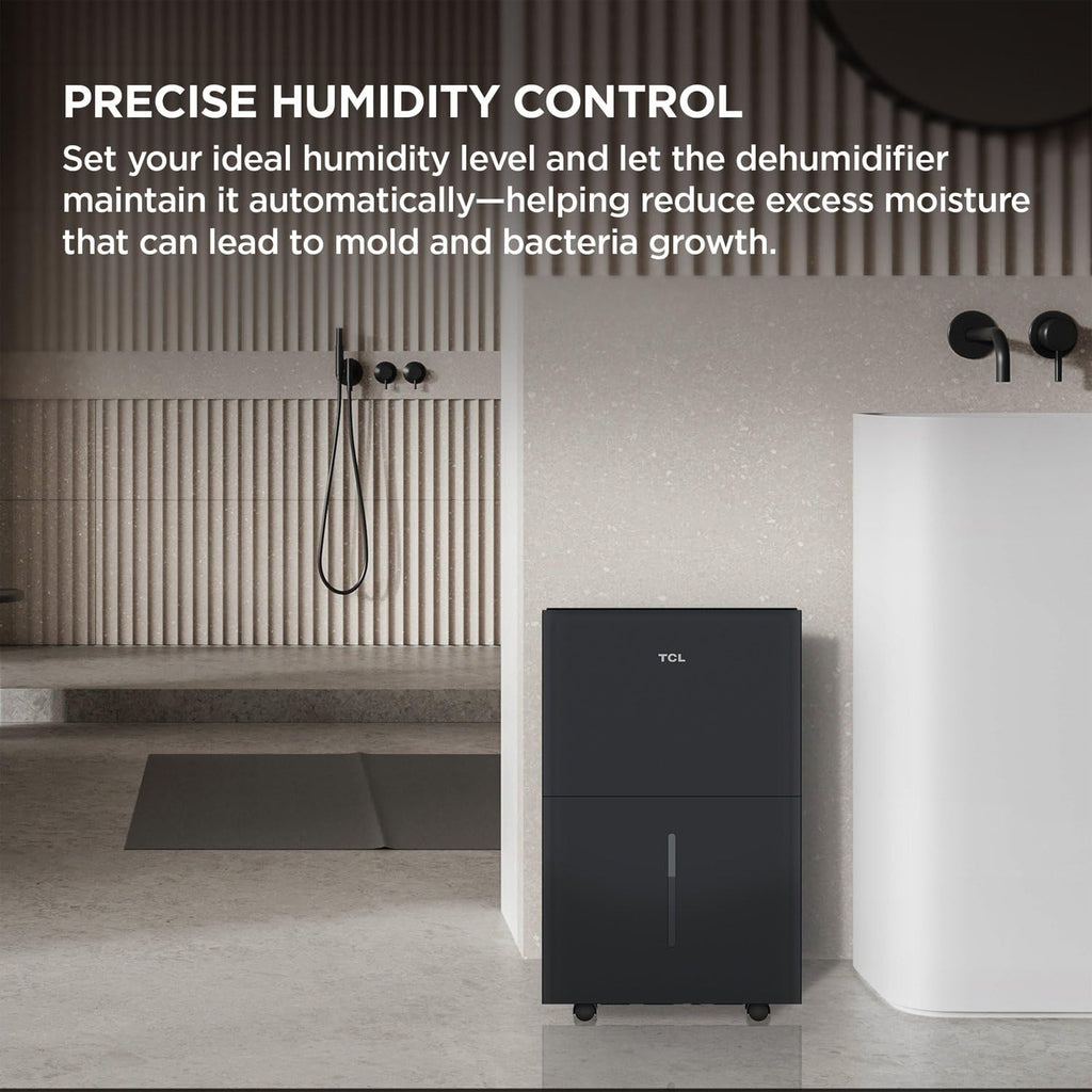 50-Pint Portable Smart Dehumidifier with Pump R376919