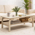 2-Tier Coffee Table with Storage R869698