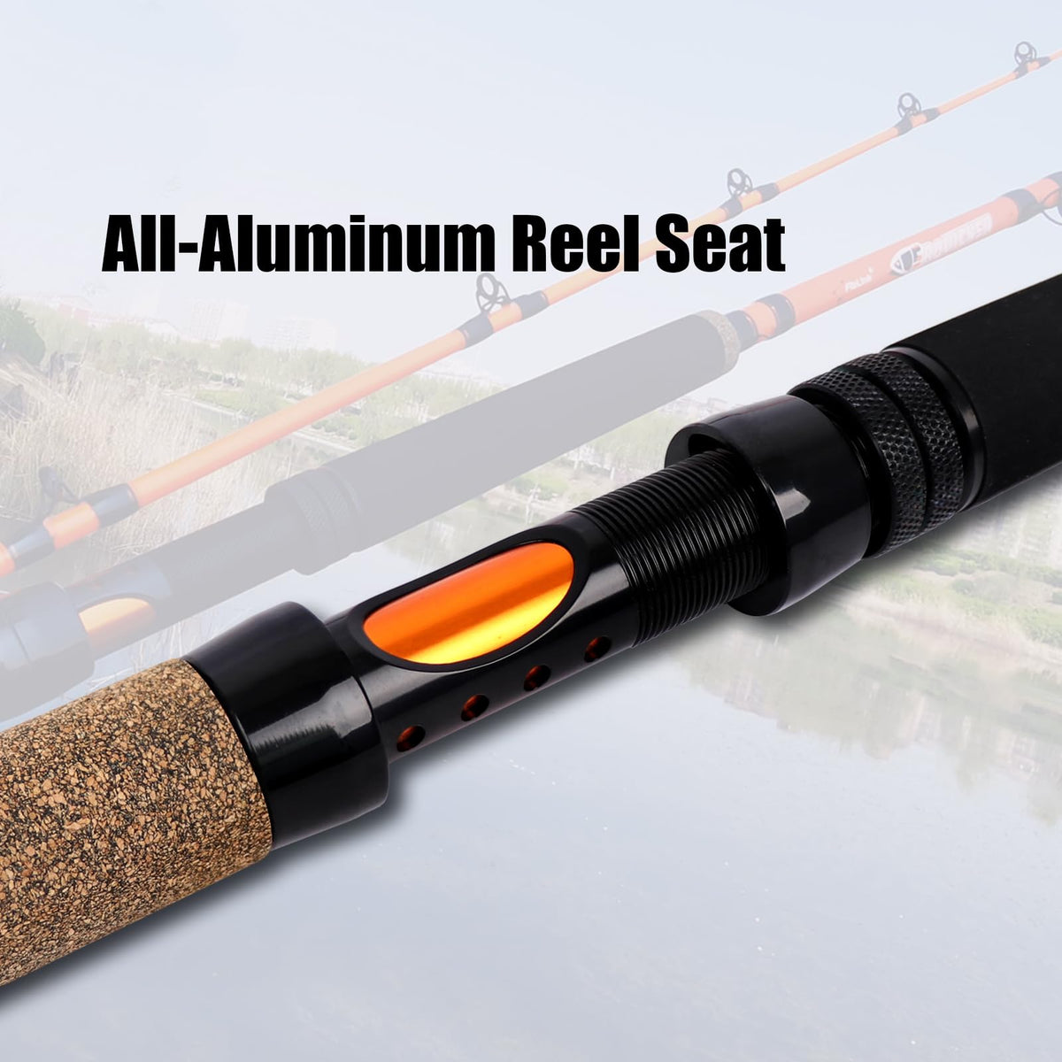 2 Piece Medium Heavy Catfish Fishing Rod V52777