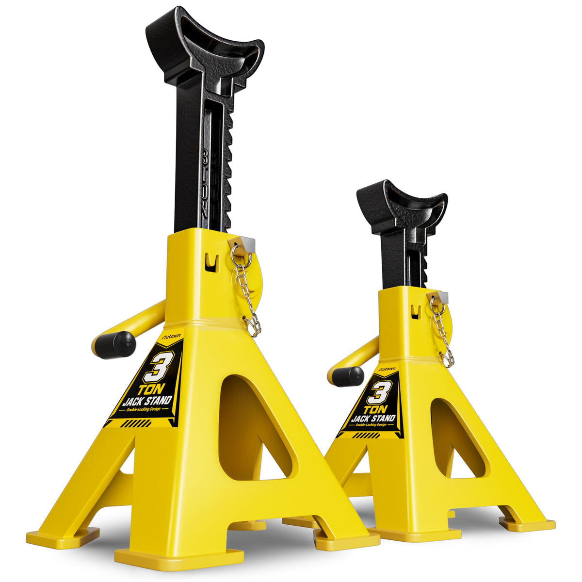 3 Ton Heavy Duty Jack Stands 1 Pair H5177