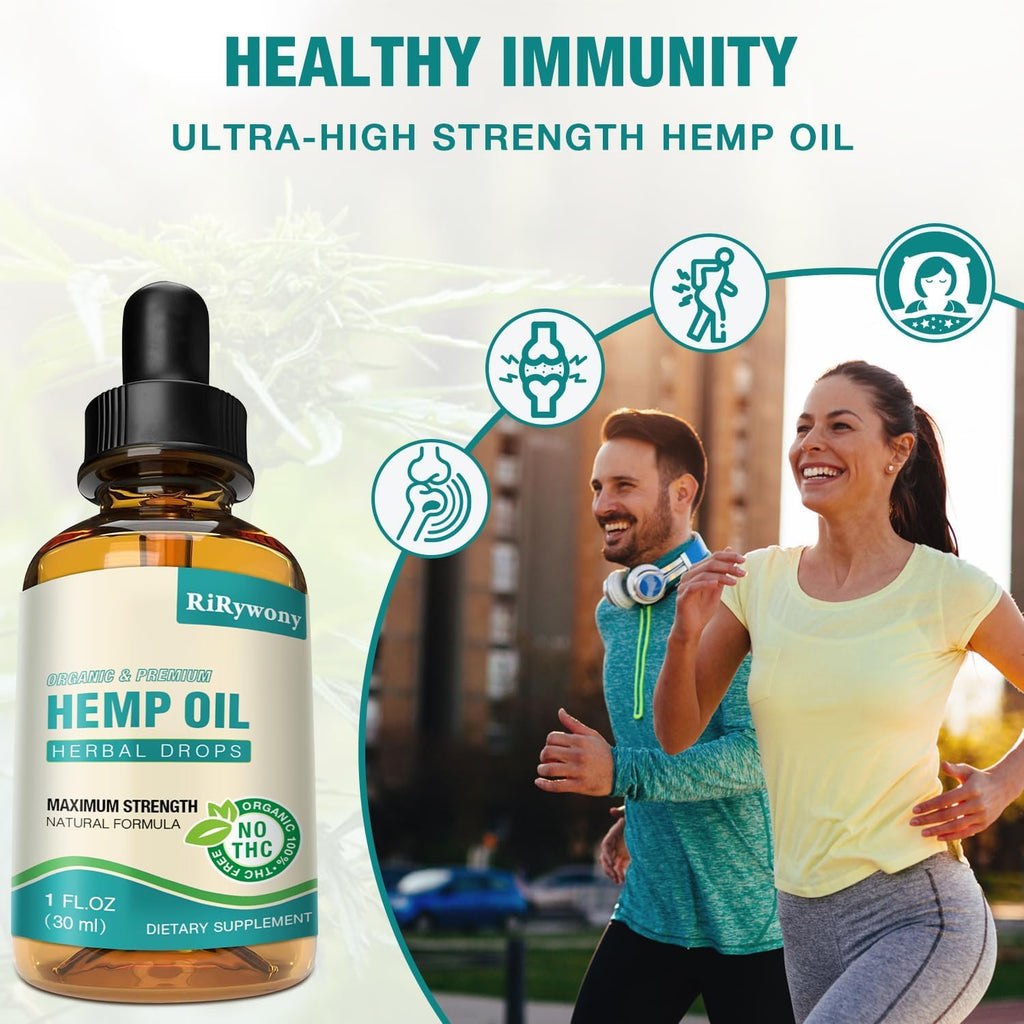 Organic Hemp Oil Drops 3-Pack I544
