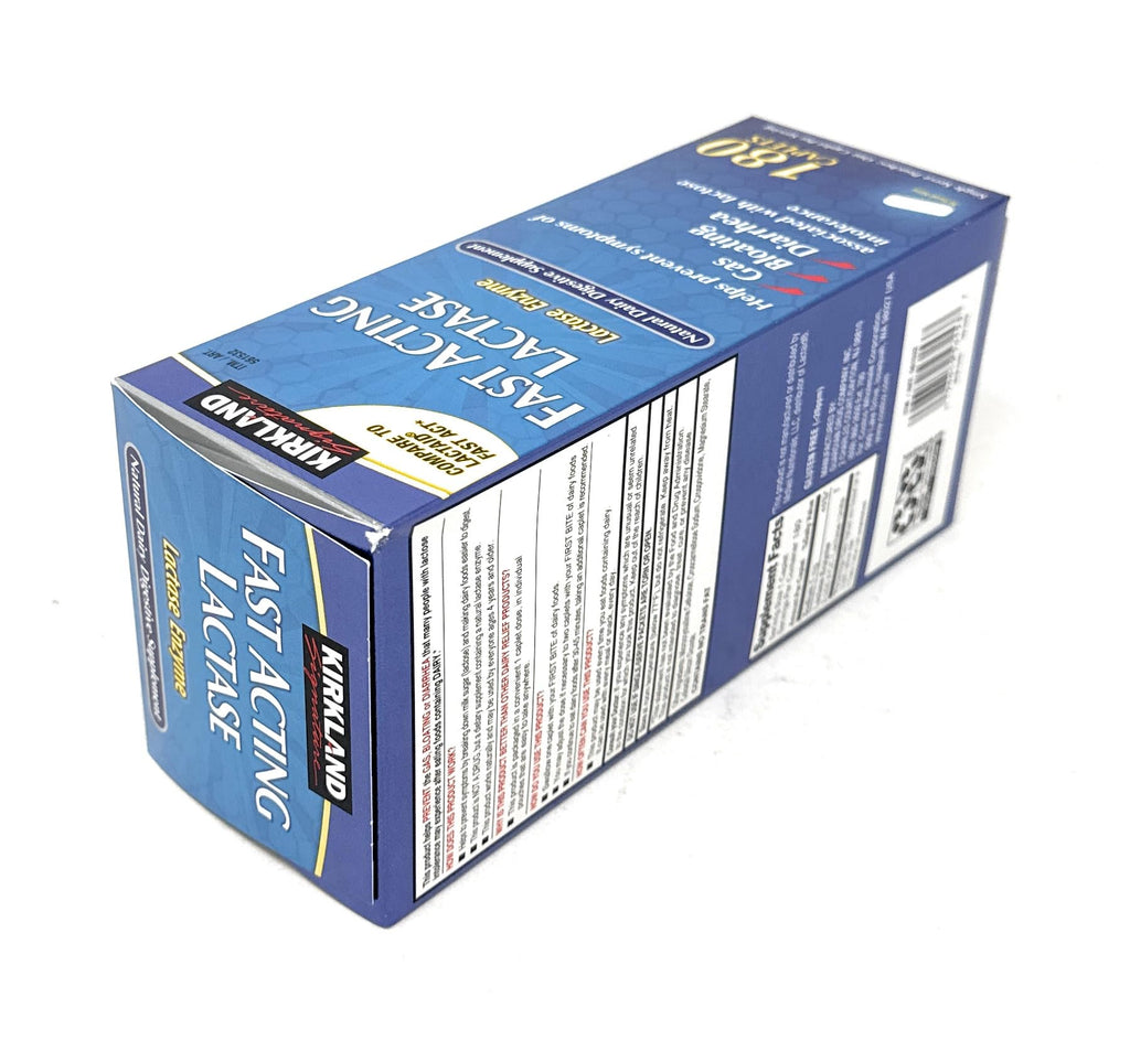 Fast Acting Lactase 180 Caplets O204
