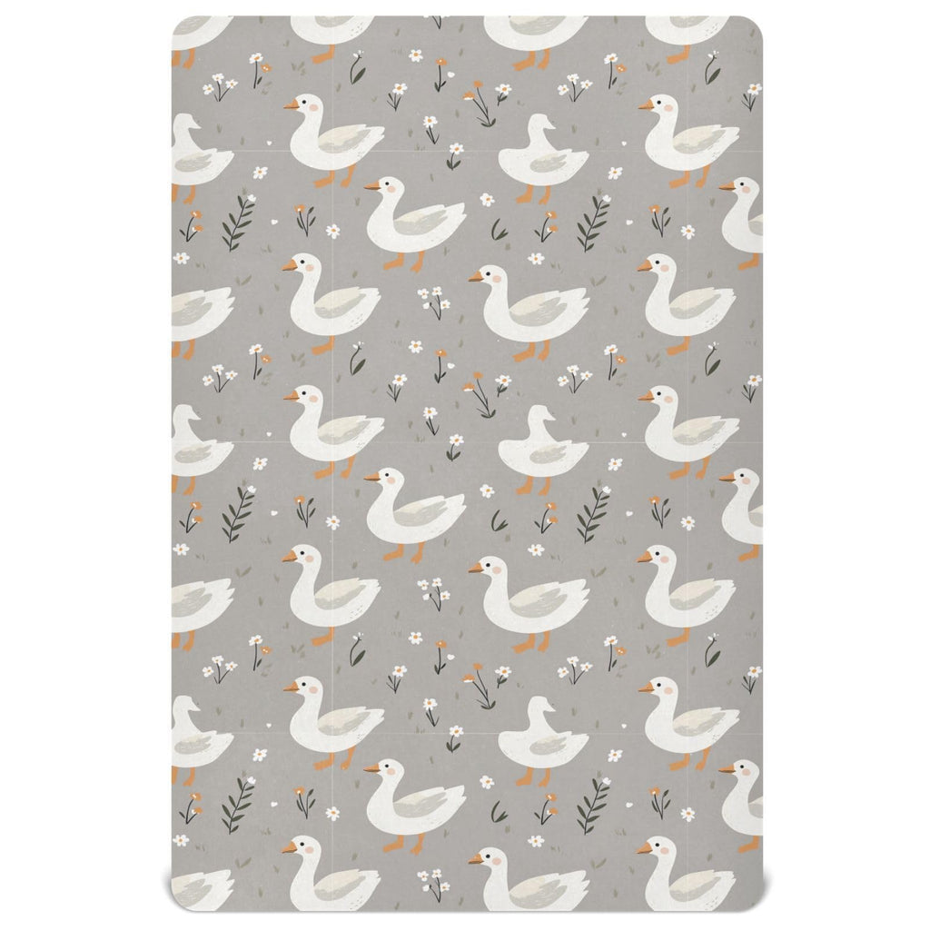 Soft Breathable Microfiber Crib Sheet Fits Standard Size Crib Mattress D6475