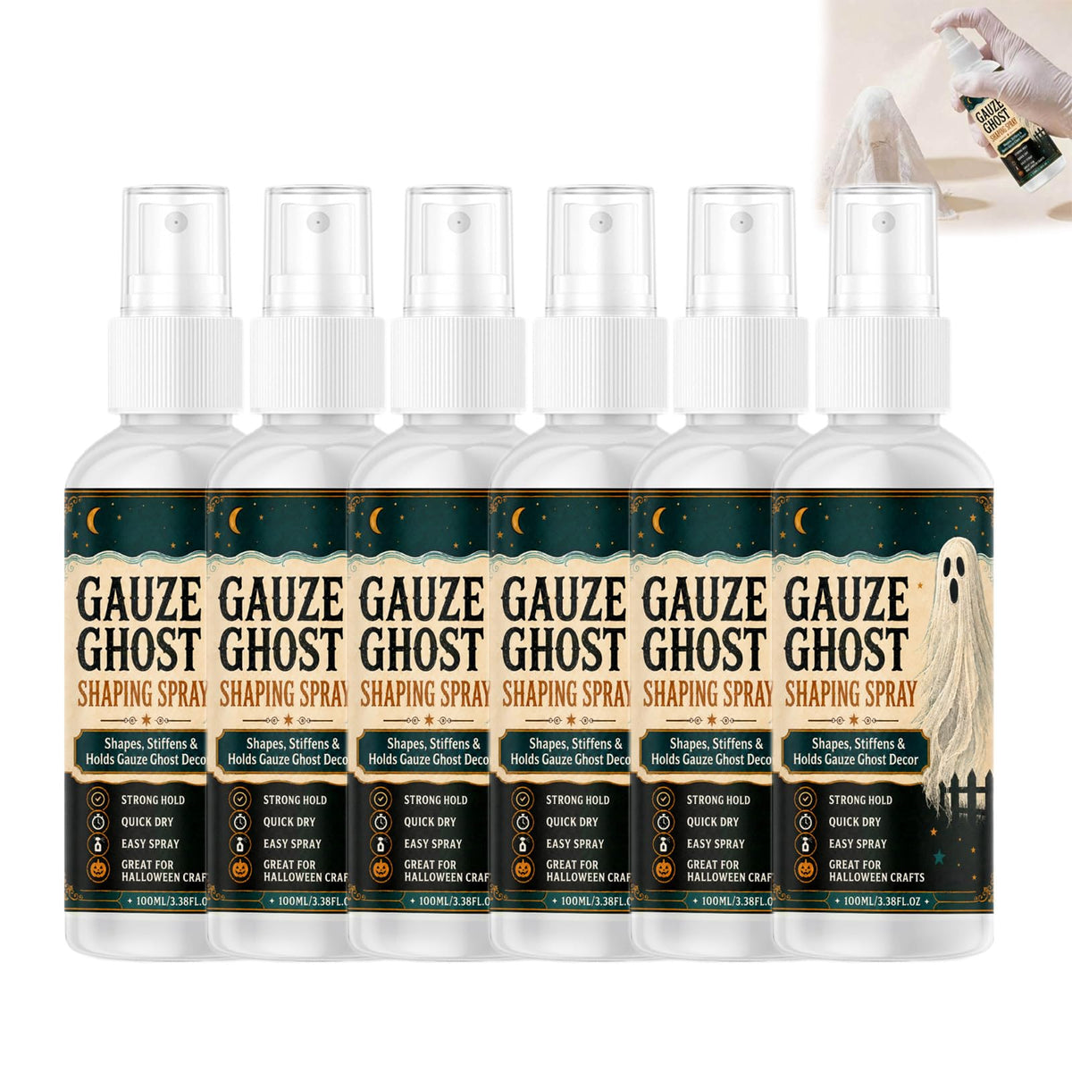 Fabric Stiffening Spray 100ml 6PCS R87605