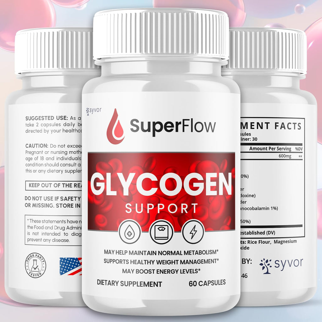 Glycogen Support Supplement 60 Capsules V810