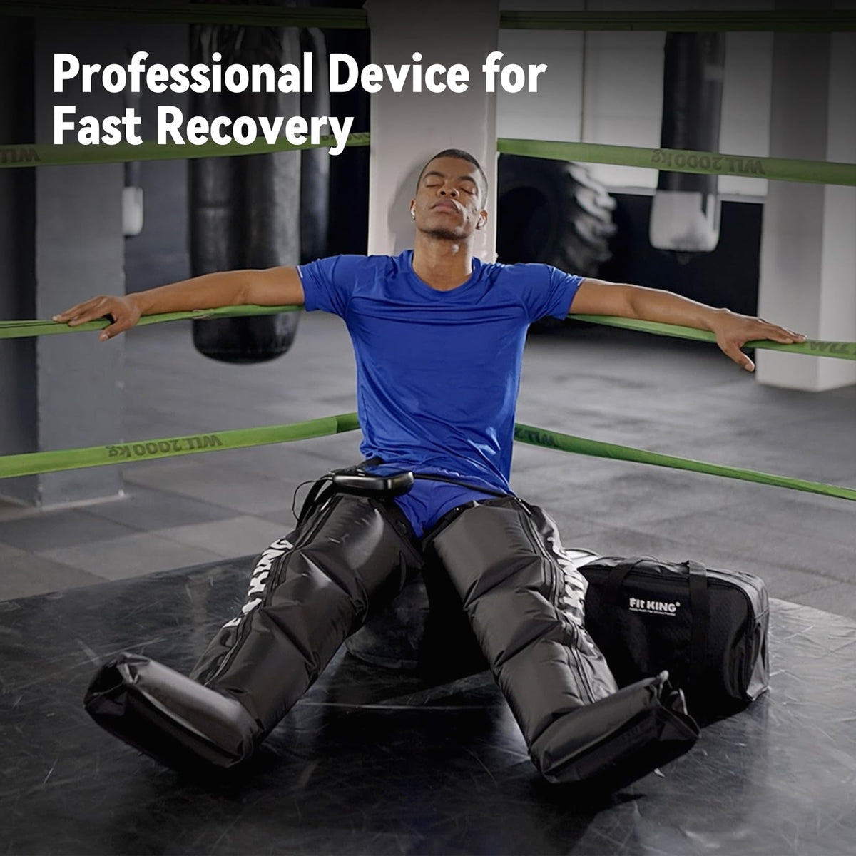 Air Compression Recovery System Full Leg Massager Boots O220517