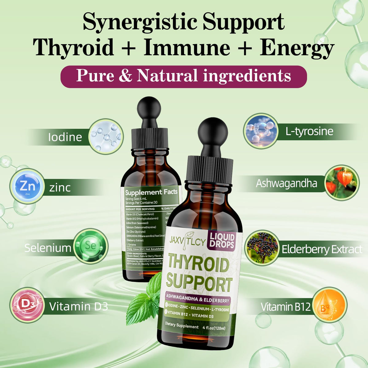 Ashwagandha & Iodine Berry Drops B3771