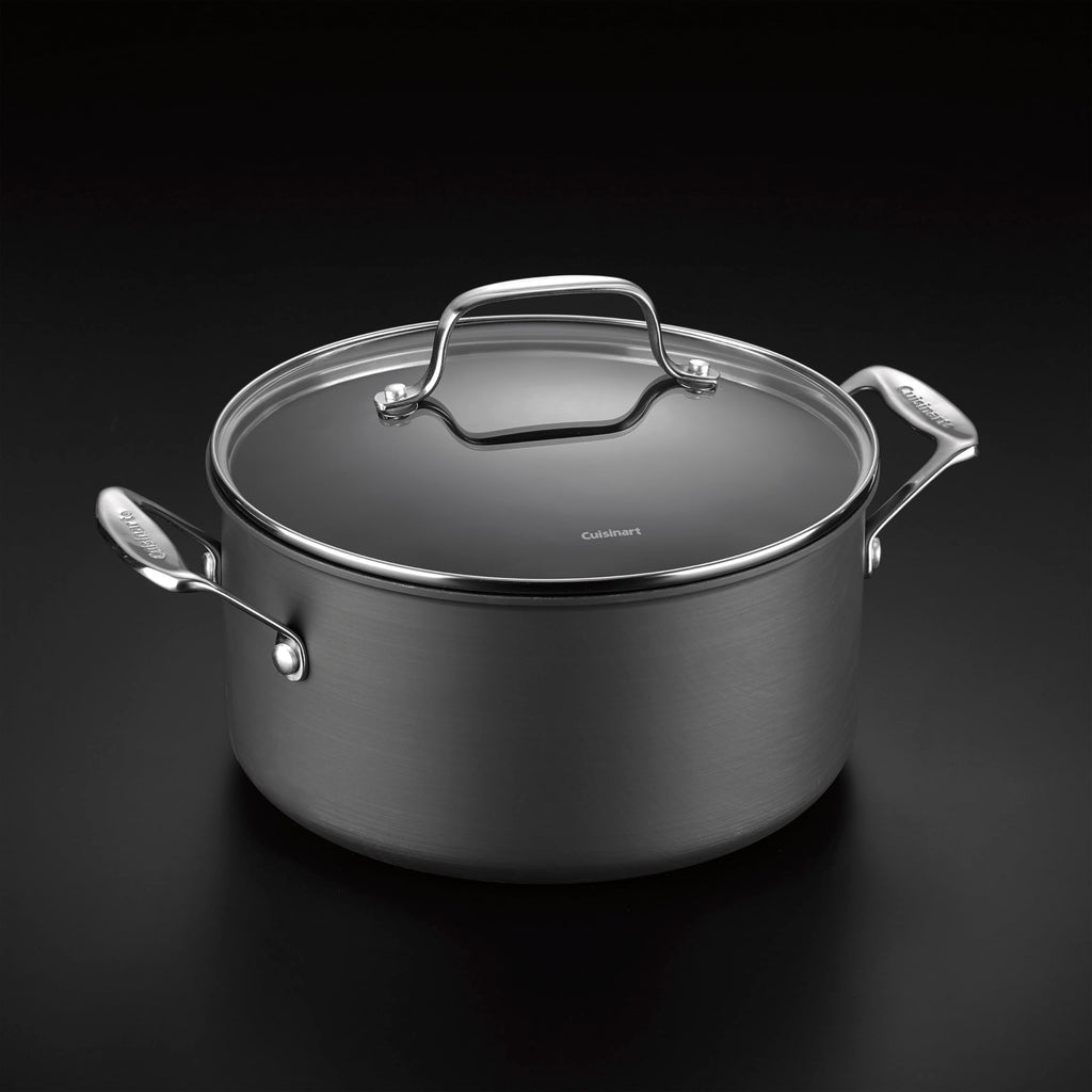 6-Quart Nonstick Hard-Anodized Stockpot with Cover Q26445