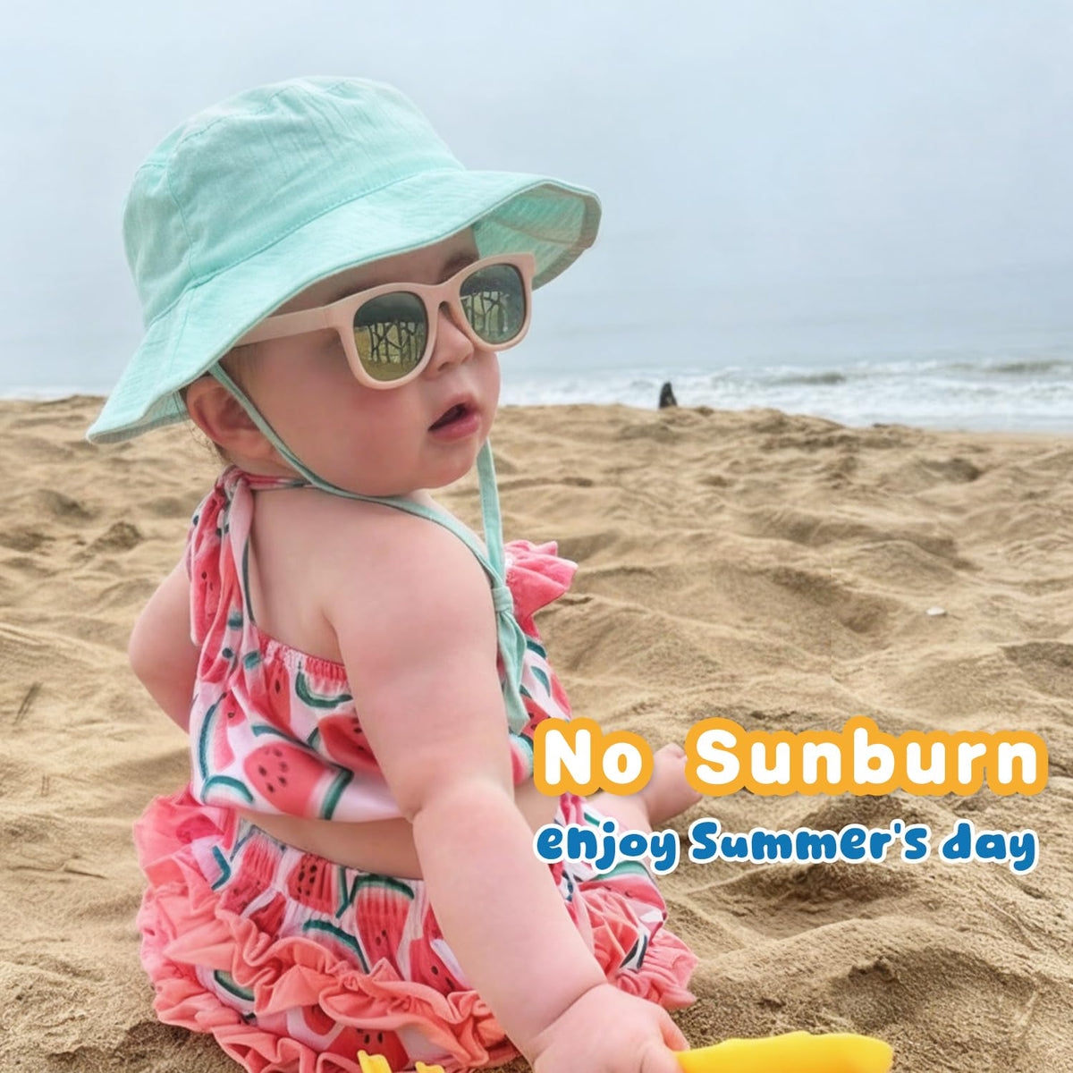 Muslin Baby Sun Hat Bucket Hats W744