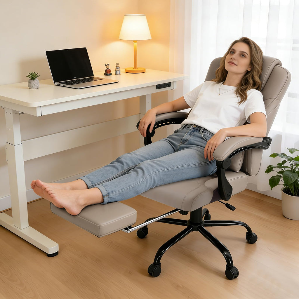 3D Kneading Massage Plus Size Office Chair E728