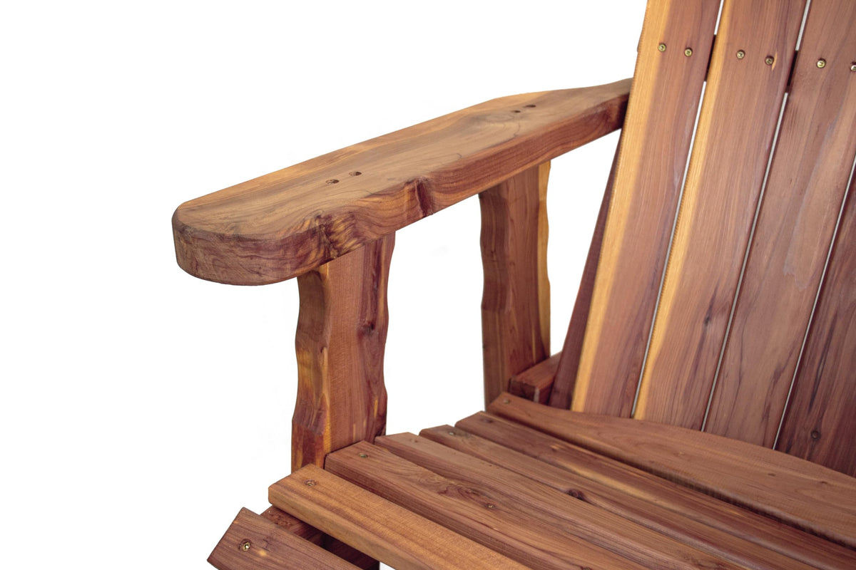 23" Cedar Adirondack Swivel Glider B348795