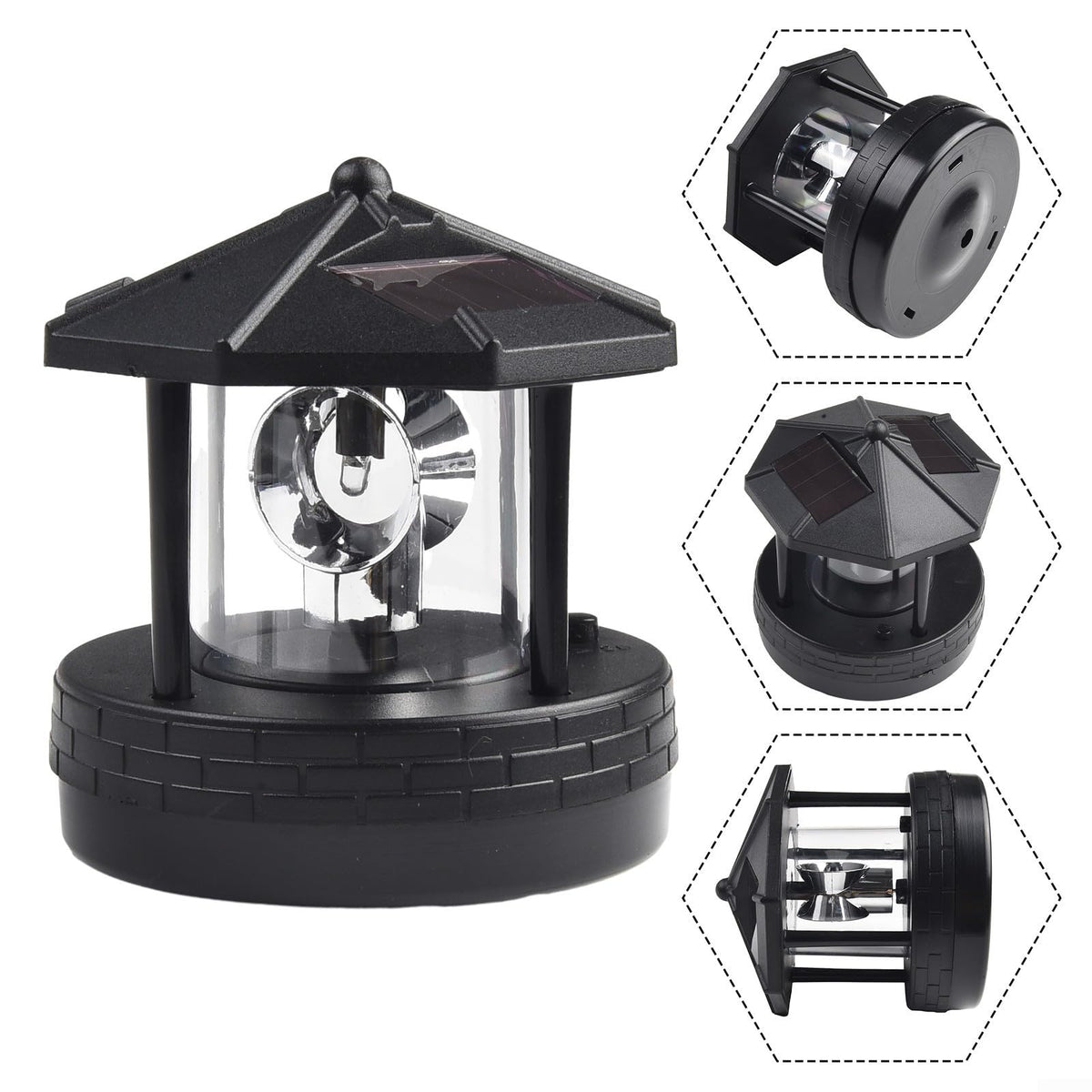 Solar Powered Lighthouse Garden Light T13000
