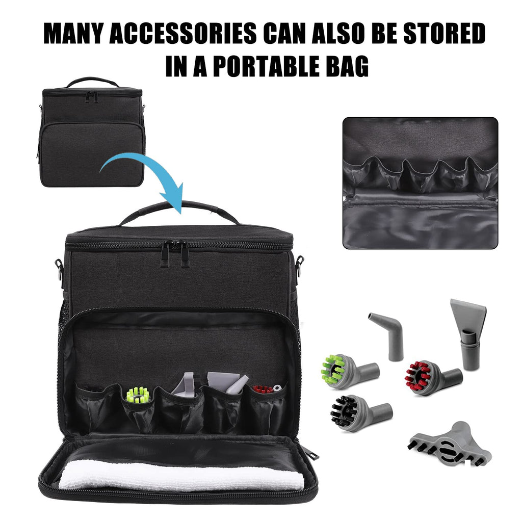 Compatible with Bissell SteamShot Hard Surface Steam Cleaner Carry Bag L1521
