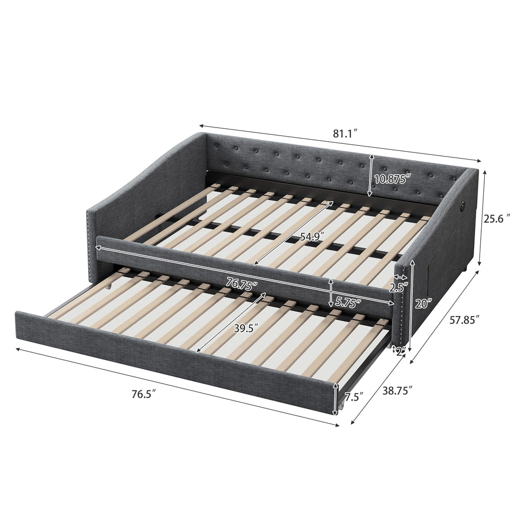 Full Size Daybed with Trundle F94605