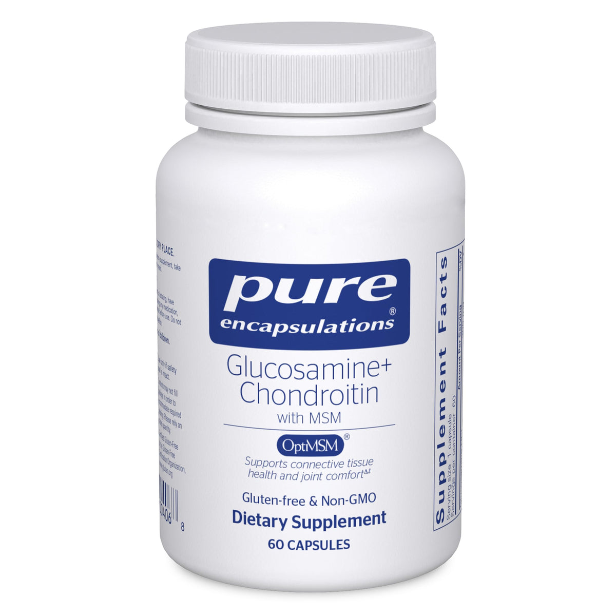 Glucosamine Chondroitin with MSM, 60 Capsules F769