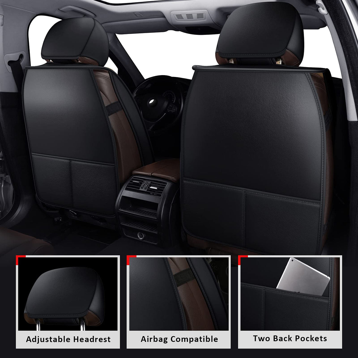 Waterproof Car Seat Covers Full Set E264244