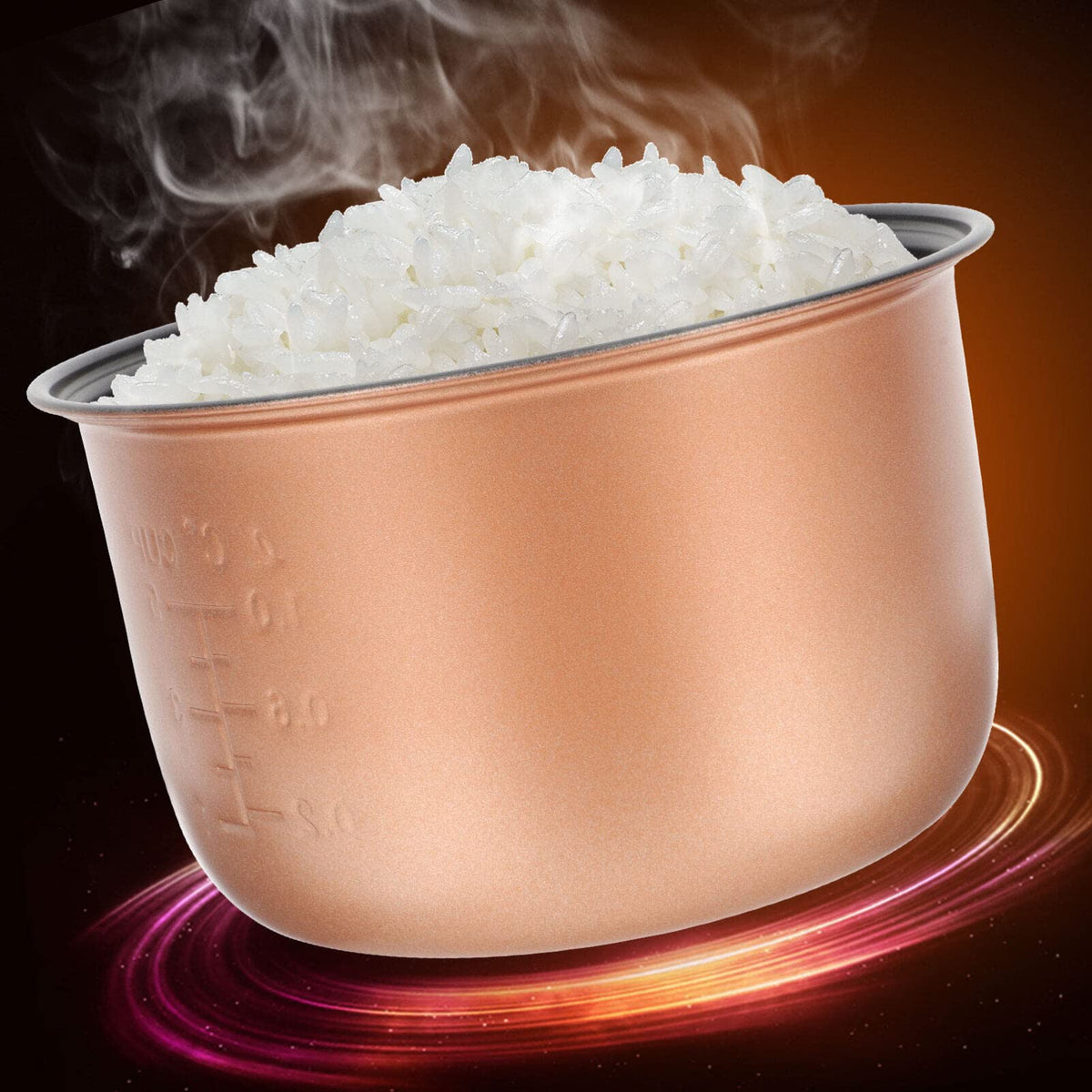 2L Nonstick Aluminum Alloy Rice Cooker Inner Pot O612305