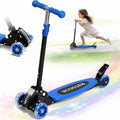 3 Wheel Kids Kick Scooter with Light-Up Wheels and Adjustable Handlebar A7652