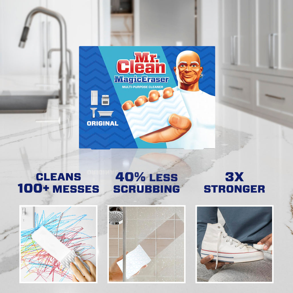 White 6 Count Cleaning Pads D1505